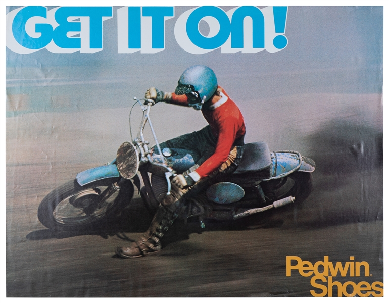  Pedwin Shoes / Get It On! Two posters. Circa 1970s. Boldly ...