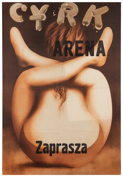  Cyrk. Three Circus Posters. Includes: GORKA, Wiktor (1922-2...