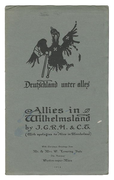  HARVEY, J.G. Russell and Charles THOMAS. Allies in Wilhelms...