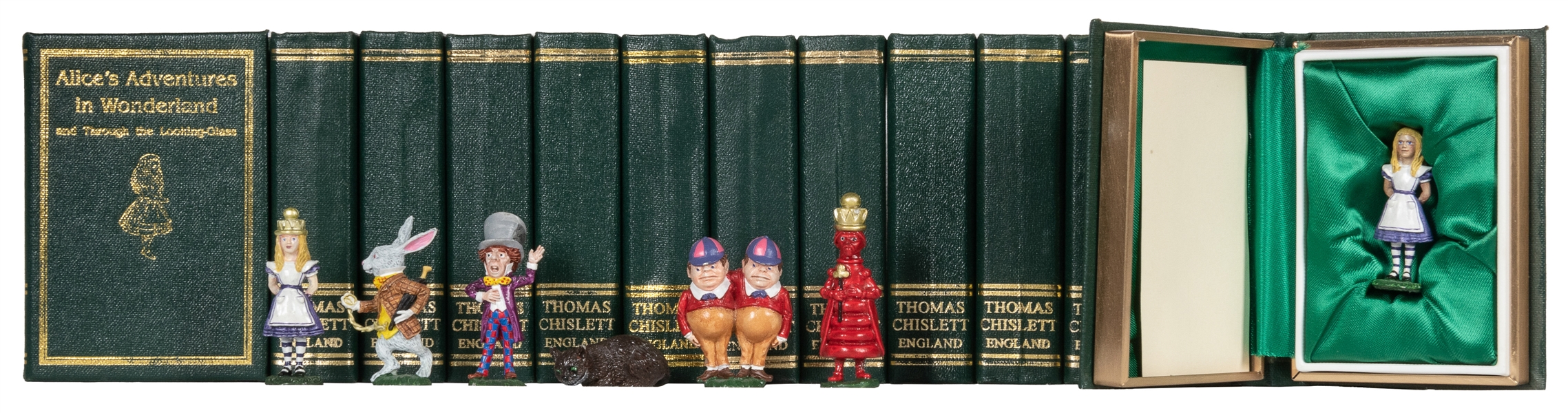  [FIGURINES]. CHISLETT, Thomas. A group of fifteen miniature...