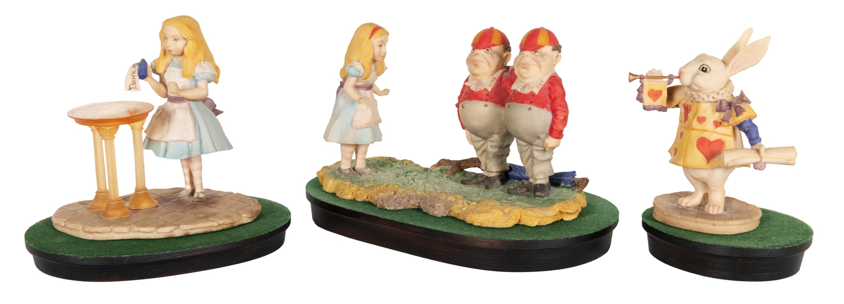  [FIGURINES]. A group of three Aynsley Master Craft figurine...