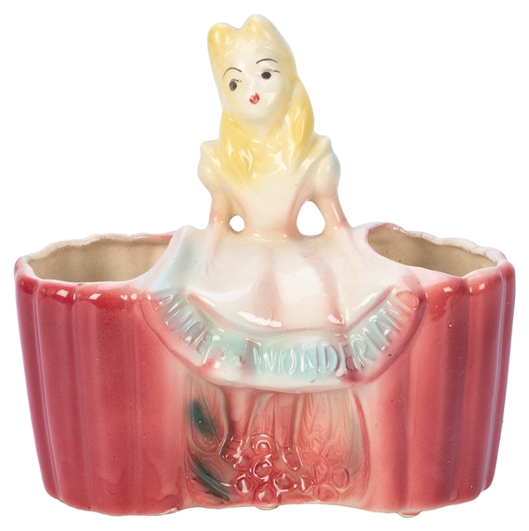  [DISNEYANA]. Leeds ceramic double planter figurine. Leeds: ...