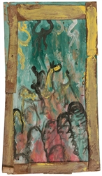  YOUNG, Purvis (American, 1943-2010). Untitled. (Figures and...