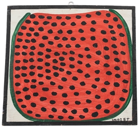  TOLLIVER, Mose (American, 1925-2006). Watermelon. [N.d.]. M...