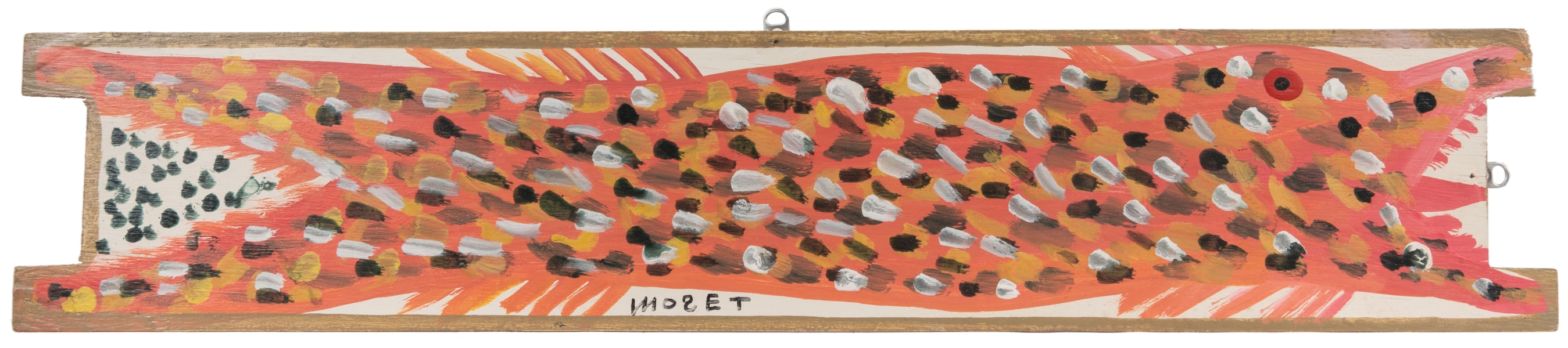  TOLLIVER, Mose (American, 1925-2006). Fish. [N.d.]. Multime...