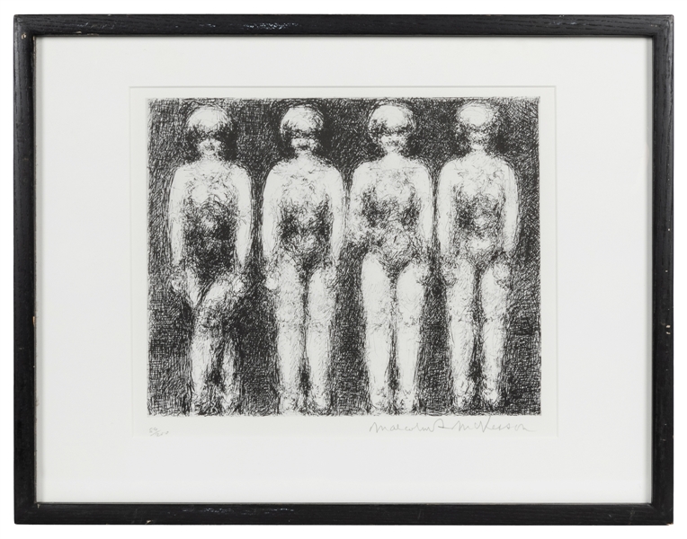  MCKESSON, Malcolm (American, 1909-1999). Untitled Etching o...