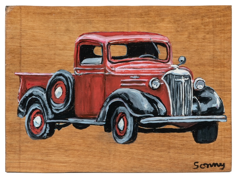  “SONNY”. [American, 20th century]. A Trio of Original Paint...