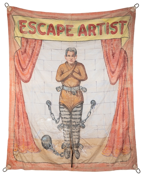  [SIDE SHOW BANNERS] JOHNSON, Fred G. (American, 1892-1990) ...