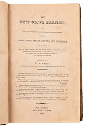  [AMERICANA]. CAREY, Matthew (1760-1839)]. The New Olive Bra...