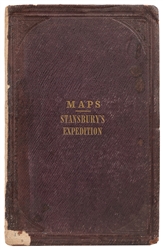  [AMERICANA]. STANSBURY, Howard, Capt. Maps: Stansbury’s Exp...