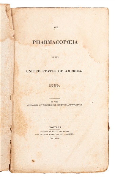  The Pharmacopoeia of the United States of America. Text in ...