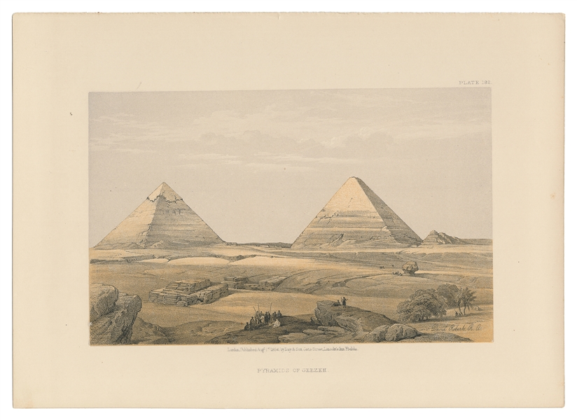  [TRAVEL & EXPLORATION]. [ROBERTS, David (1796-1864)]. A gro...