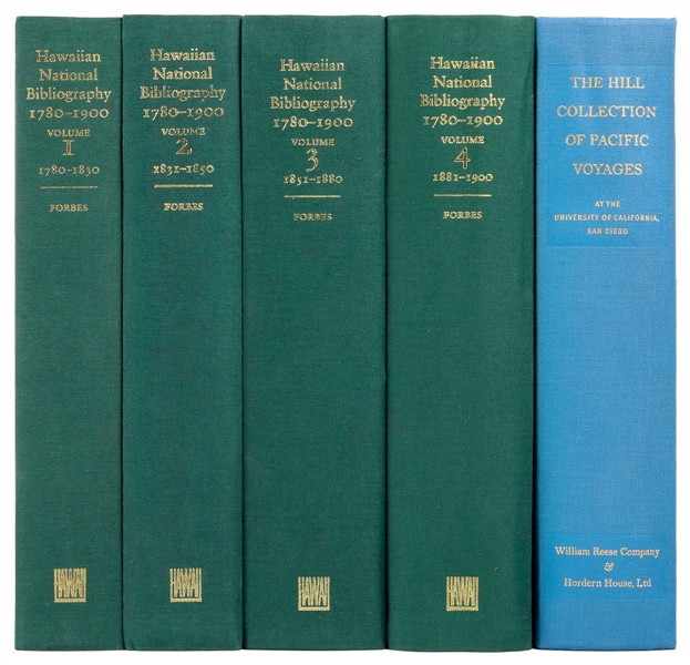  [BIBLIOGRAPHIES - TRAVEL & EXPLORATION]. A pair of titles, ...