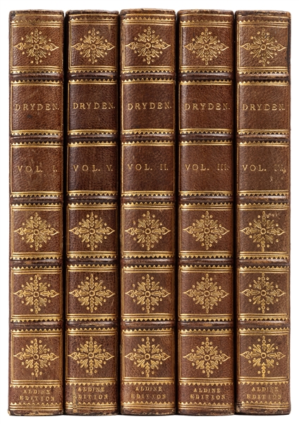  [BINDINGS]. DRYDEN, John (1631-1700). The Poetical Works of...