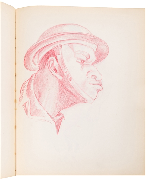  WELLS, Albert (American, 1920-2001). A Group of Five Sketch...