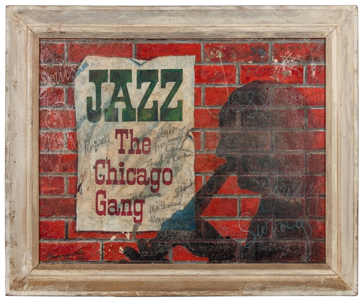  ARTIST UNKNOWN. (American, 20th century) Jazz / The Chicago...