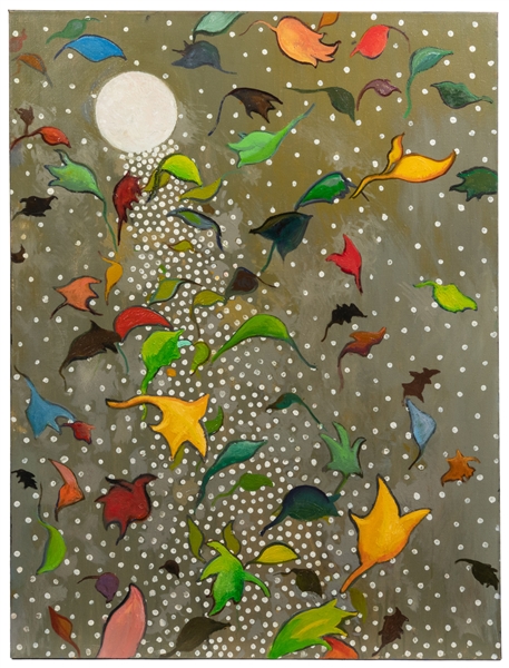  LOVING, Richard (American, 1924-2021). Moon Drops II. 2009....