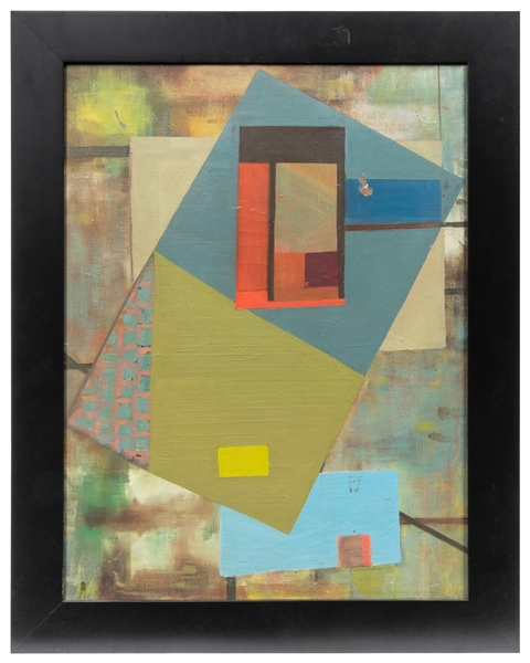  LINGREN, Paul (American, 1923-1989). Untitled Abstraction. ...