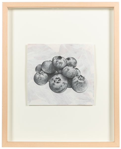   [UNKNOWN ARTIST]. A Suite of Three Blueberry Still Lifes. ...