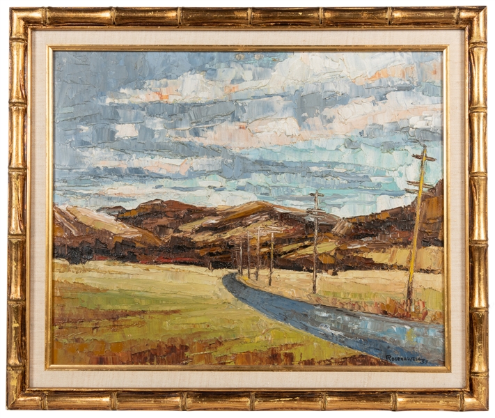  ROSENSWEIG, Irving (American, 1915-1983) Highway Rt. 30. 19...