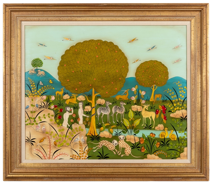  ALCALA, Arturo (Mexican, b. 1957). The Garden of Eden. [Not...