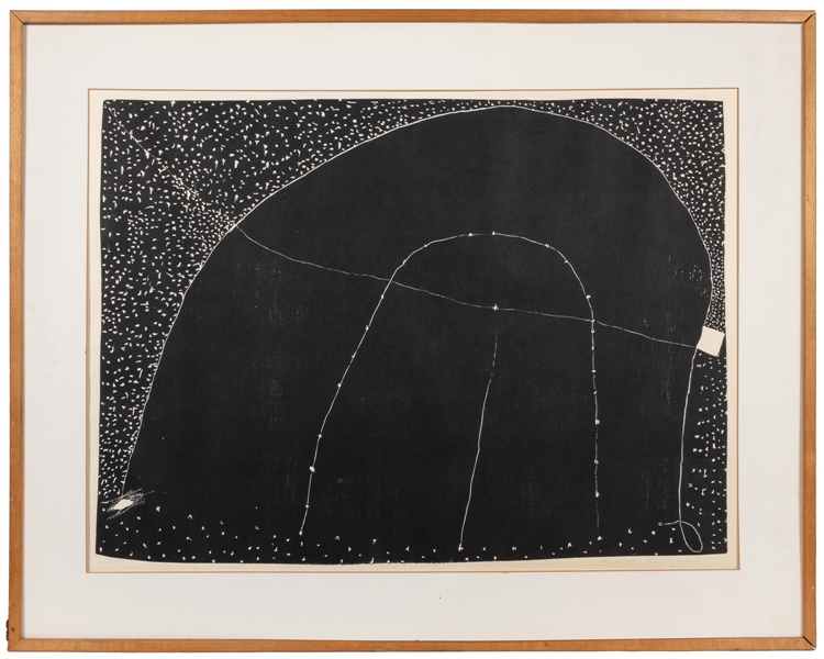  PURYEAR, Martin (American, b. 1941). Dark Loop I. [1982]. W...