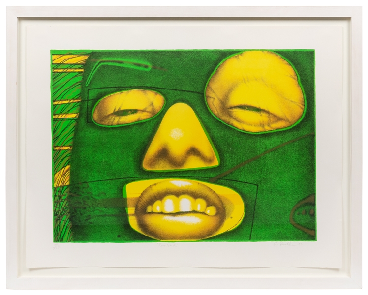  PASCHKE, Ed (American, 1939-2004). Fem Verde. Chicago: Land...