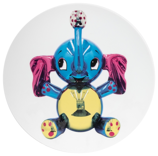  KOONS, Jeff (American, b. 1955) Elephant. 2014. Glazed porc...