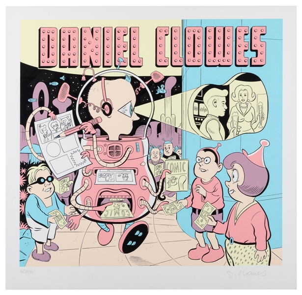  CLOWES, Daniel (American, b. 1961). “Daniel Clowes”. [Ca. l...