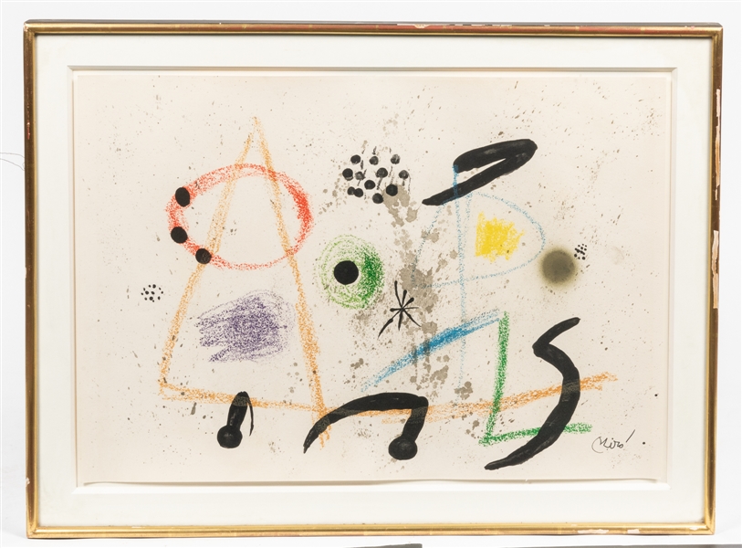  Joan Miro, (1893-1983, Spanish) Maravillas Con Variations A...