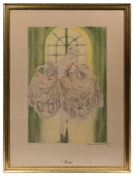  ICART, Louis (French, 1888-1950) Le Menuet. ca. 1940s. Colo...