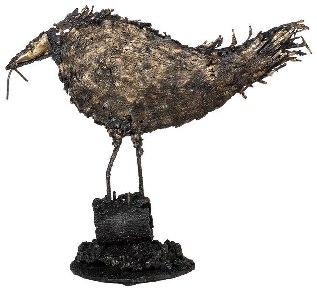  BEARDEN, James (American, b. 1964) Raven. 2023. Steel, bron...