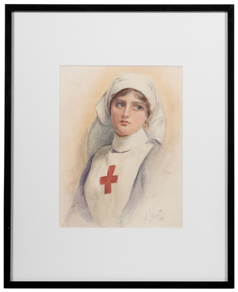  [WORLD WAR I ART]. SHARRAT, L. (British, 19th century). Eng...