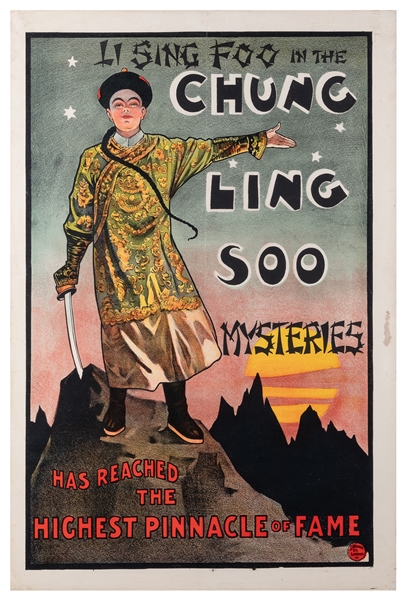  CHUNG Ling Soo (W.E. Robinson, 1861 – 1918). Chung Ling Soo...