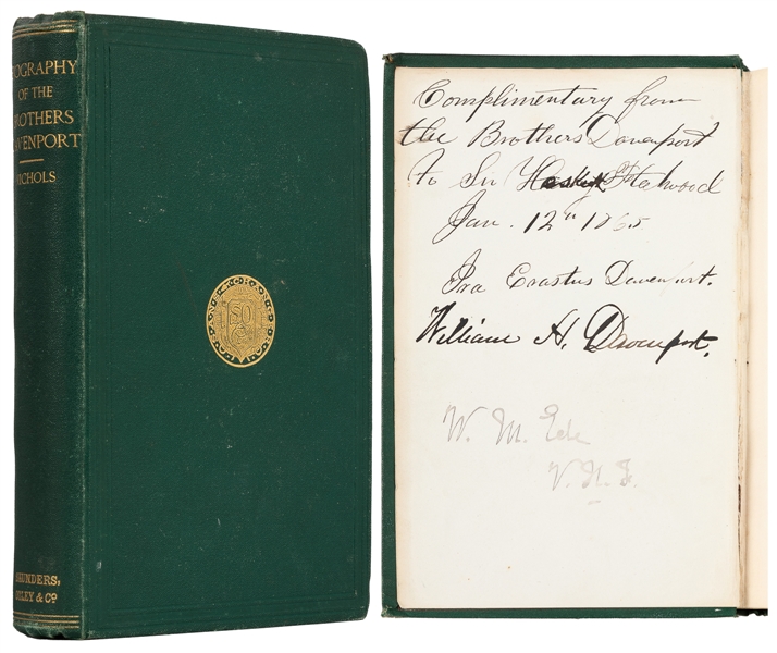  NICHOLS, T.L. (1815 – 1901). A Biography of the Brothers Da...