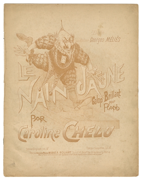  [MÉLIÈS] CHELU, Caroline. Le Nain Jaune [The Yellow Dwarf] ...