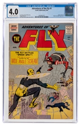  Adventures of the Fly #1 (Archie Publications, 1959) CGC VG...