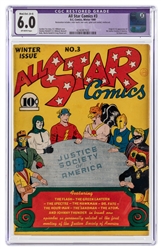  All Star Comics #3 (D.C. Comics, 1940) CGC Apparent FN 6.0 ...
