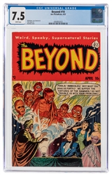 Beyond #10 (Ace Periodicals, 1952) CGC VF 7.5 White pages. ...