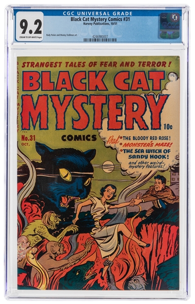  Black Cat Mystery Comics #31 (Harvey Publications, 1951) CG...