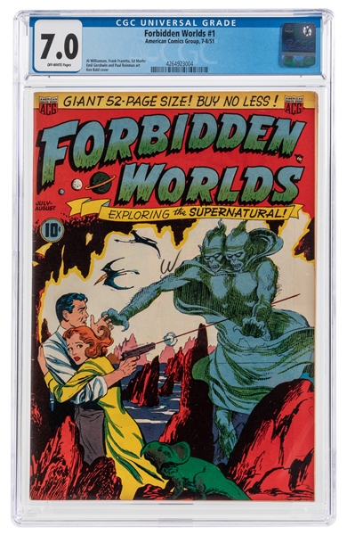  Forbidden Worlds #1 (American Comics Group, 1951) CGC FN/VF...