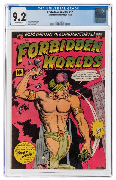  Forbidden Worlds #12 (American Comics Group, 1952) CGC NM- ...