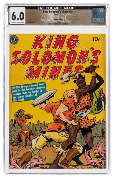  King Solomon’s Mines #nn White Mountain Pedigree (Avon, 195...