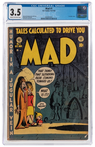  Mad Comics Group #1-20 Complete (E.C. Comics, 1952-55). Val...