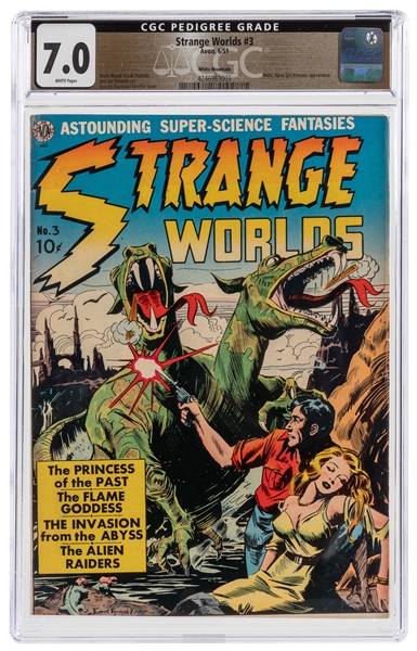  Strange Worlds #3 White Mountain Pedigree (Avon, 1951) CGC ...