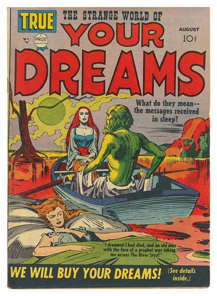  Strange World of Your Dreams #1 (Prize, 1952) Condition: VG...