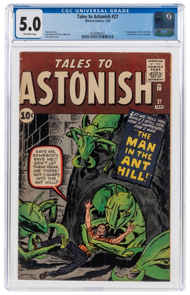  Tales to Astonish #27 (Marvel Comics, 1962) CGC VG/FN 5.0 O...