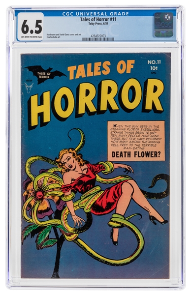  Tales of Horror #11 (Toby Press, 1954) CGC FN+ 6.5 Off-whit...