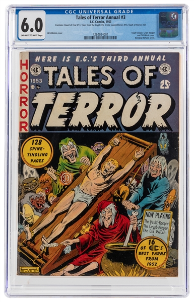  Tales of Terror Annual #3 (E.C. Comics, 1953) CGC FN 6.0 Of...