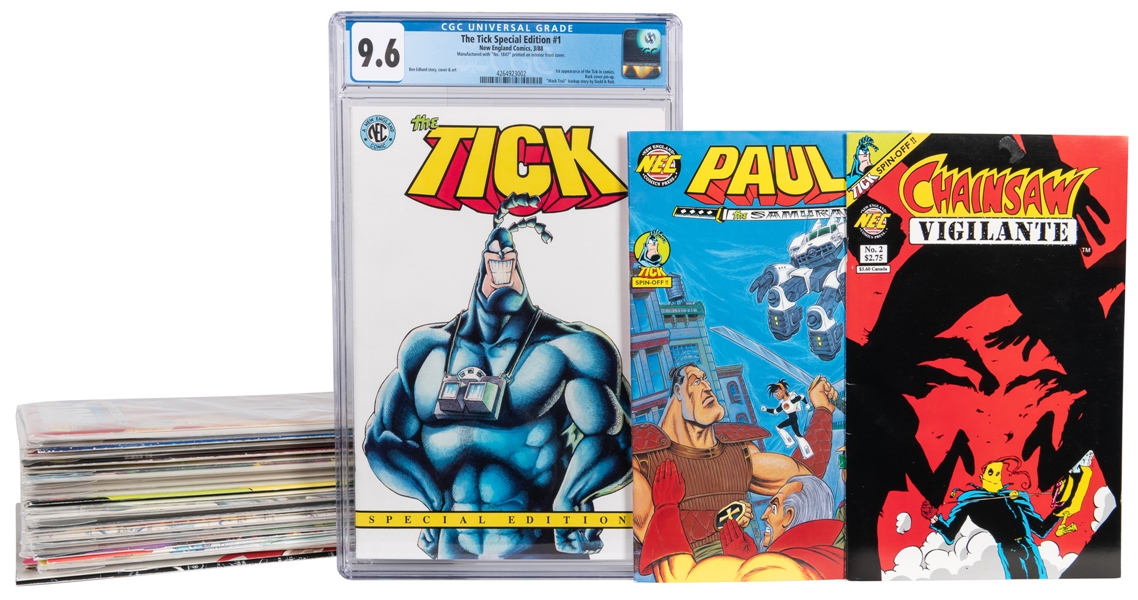  The Tick Special Edition #1 (New England Comics, 1988) CGC ...